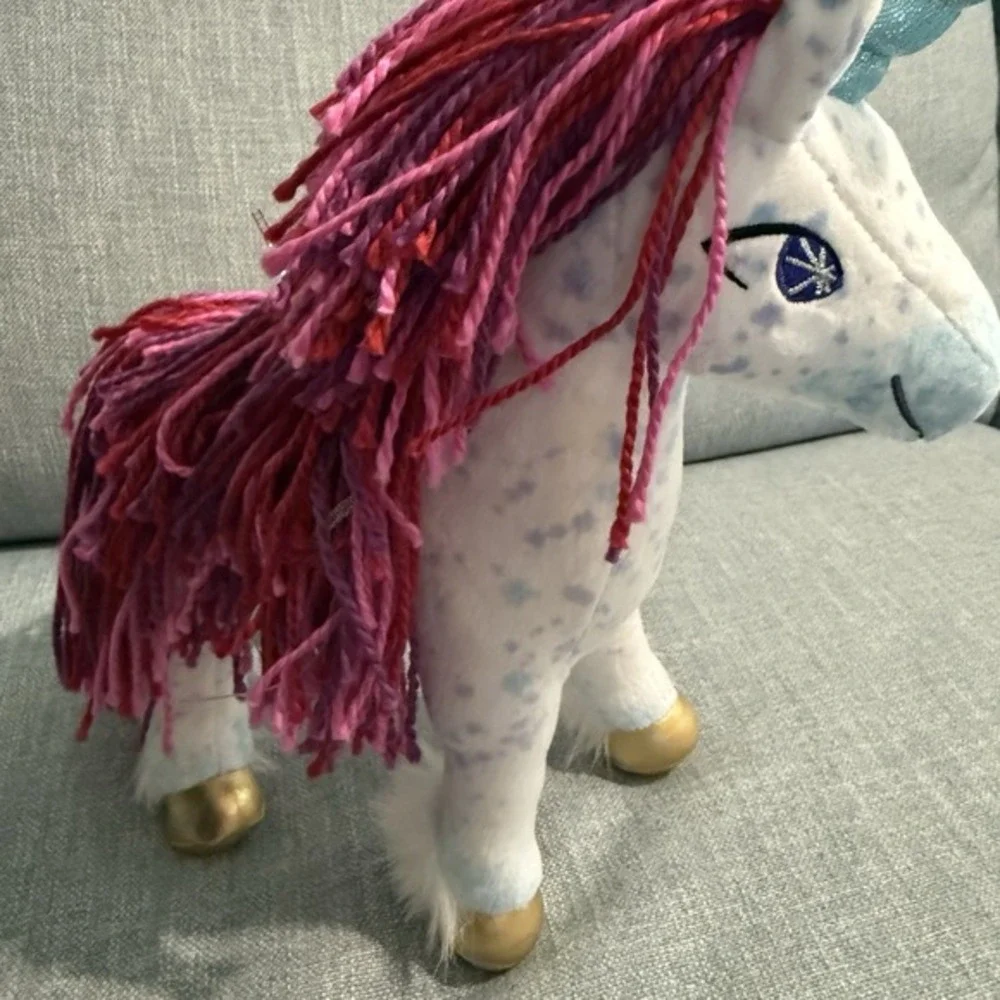 Uni the Unicorn Plush Stuffed Animal with‎ Yarn Hair 2019